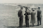 King George VI and Queen Elizabeth watching tank exercises, 1941 