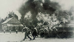 Germans sweep Soviet Village, c.1941 