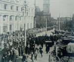 Guards Colours arrive at Cologne, 7 January 1919 