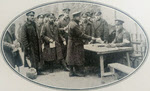 Handing in Demobilisation Papers, Crystal Palace 