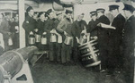 Rum Ration being issued on HMS King George V 