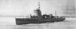 Side view of minelayer Itsukushima 