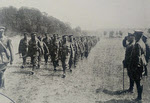 Duke of Connaught inspects King's Royal Rifles, 1918 +