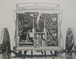 Operating Cart of Marconi 1.5kw Field Set radio 