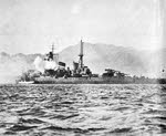 Side view of Myoko Class Cruiser 