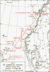 Norwegian Campaign, British and German Naval Movements 7-9 April 1940 