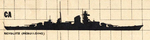 US Plan of the Seydlitz as Heavy Cruiser 