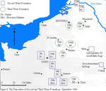 Operation Sealion Figure 8: Location of German Second and Third Wave units